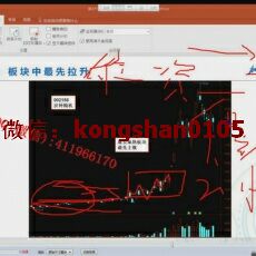 朱玄 暴力擒牛预判热点挖掘分析集合竞价狙击埋伏龙头股战法 股票实战培训视频课程