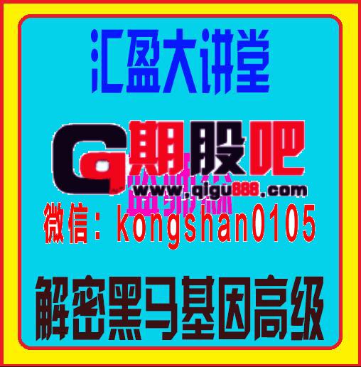汇盈大讲堂 蓝师森 解密黑马基因高级课_2-期货波段交易的依据