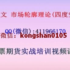 百年经典机构陈跃文 市场轮廓理论(四度空间) 期货股票视频培训课程（共9讲）