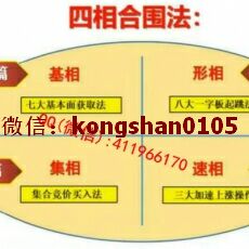 老姜 一字板战法2.0四相合围基本面锁定起跳竞买加速 股票盘口实战培训视频课程