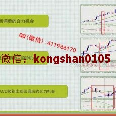 李汉军 N字形态MACD交易逻辑综合应用 期货实战培训视频课程 赠训练课