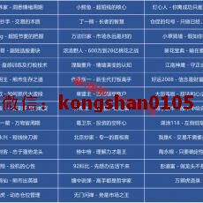 炒股养家职业抄手徐翔 洞悉情绪周期盘感打板进化龙头精髓游资 股票培训内部资料课程