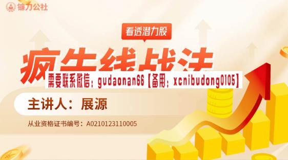 展源疯牛线战法股票视频课程