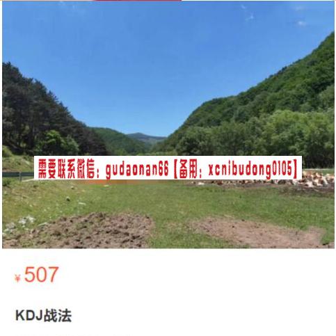 波段之门 原价507元的《k线乾坤：kdj战法》文档