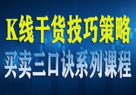 陈子路 K线干货技巧策略买卖三口诀系列课程 共23节