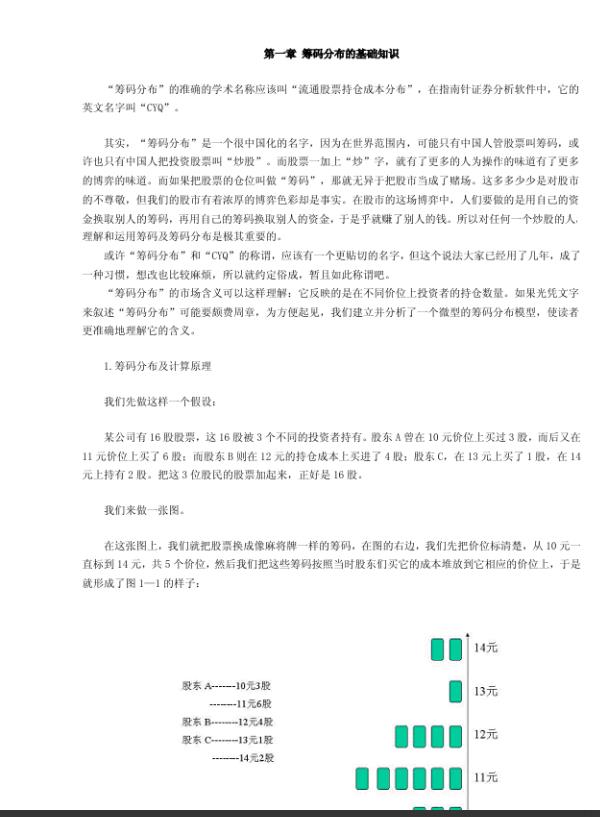 —本讲解股市筹码基础知识的彩色图文教材
